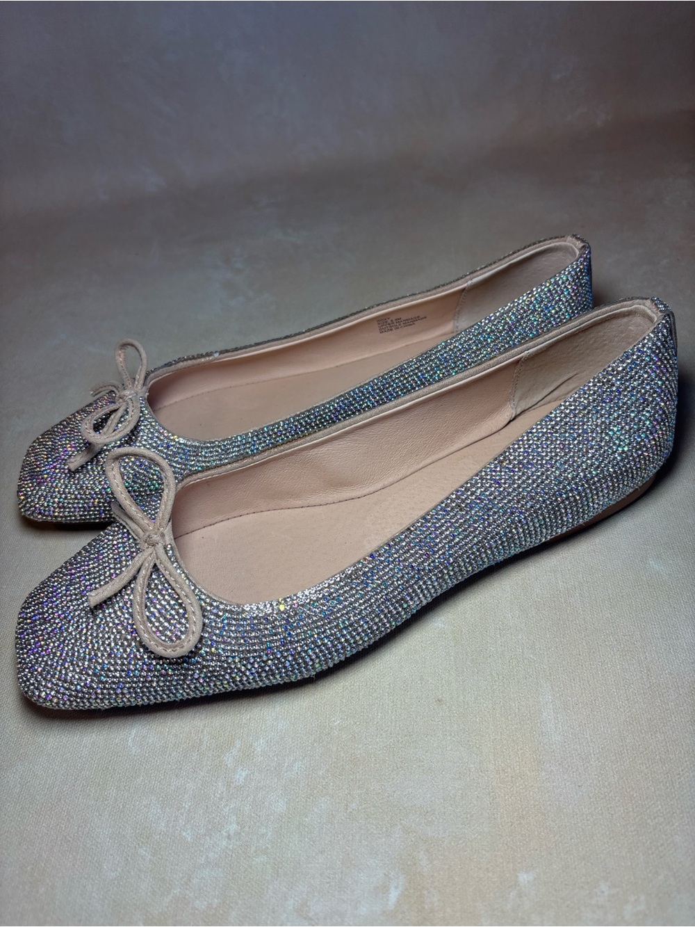 Matisse Roxy Rhinestone Square Toe Ballet Flats, Size 8.5 - Picture 8 of 12